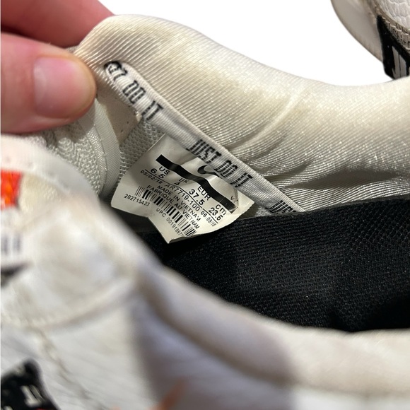 Nike Air Force 1 ’07 Just Do It AF1 White Black Orange Men’s 6.5 - Picture 8 of 12